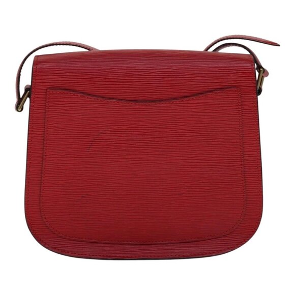 LOUIS VUITTON Epi Saint Cloud GM Shoulder Bag Red M52197 LV Auth 111225 - Picture 2 of 16